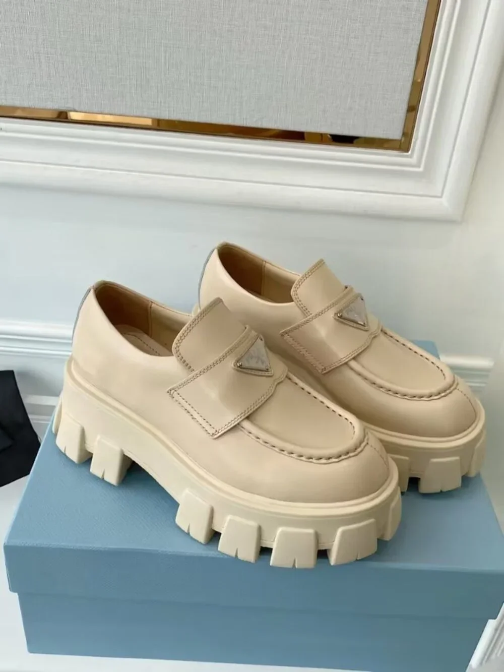 👟💛Prada Loafers💛👟 - Picture 2 of 9
